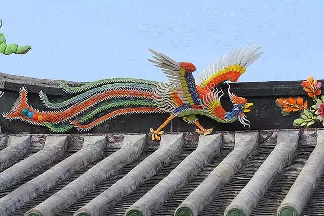 潮州嵌瓷，屋頂生花