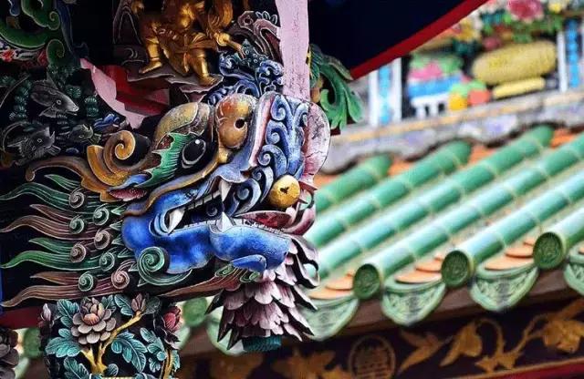 潮州嵌瓷，屋頂生花